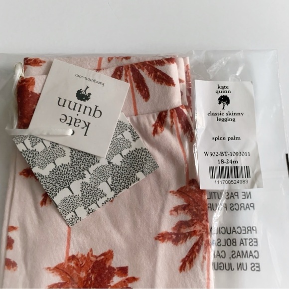 Kate Quinn Palm Tree Print Leggings - Picture 4 of 4